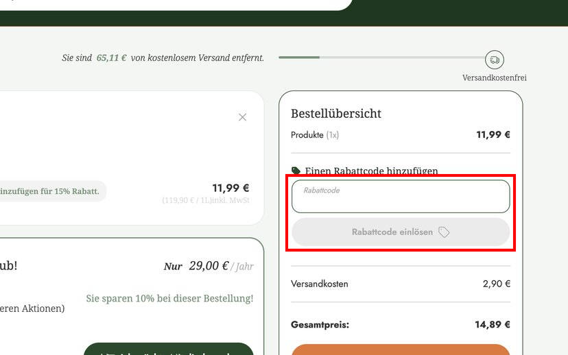 Bärbel Drexel Gutschein einlösen Bärbel Drexel Gutschein einlösen