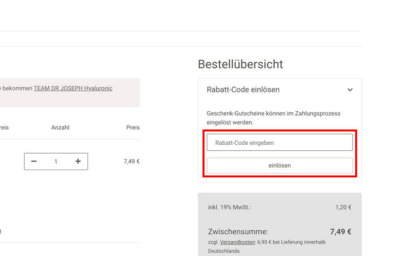 Beautykaufhaus Rabattcode einlösen Beautykaufhaus Rabattcode einlösen