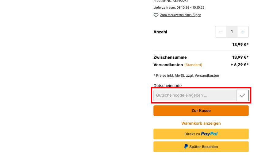 Ellis Aromen Rabattcode einlösen