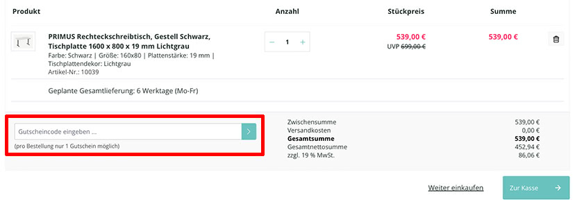 Ergolutions Gutschein einlösen