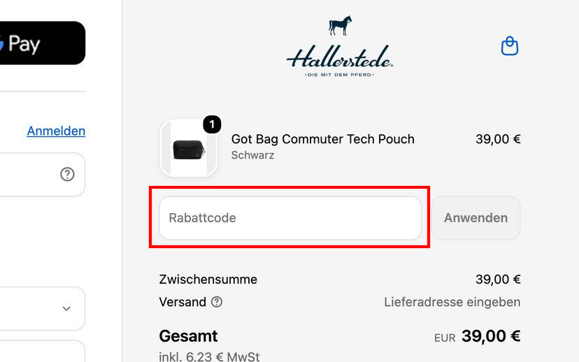 Hallerstede Gutschein einlösen