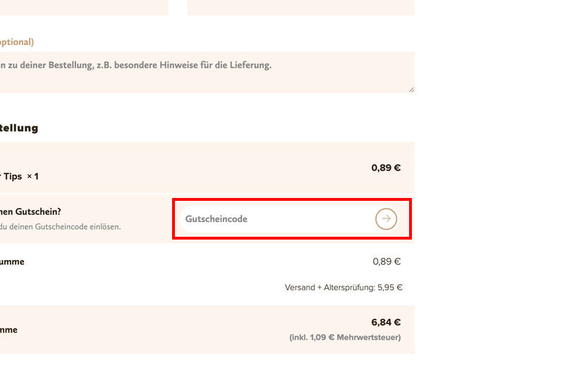 Hanf im Glück Gutschein einlösen Hanf im Glück Gutschein einlösen