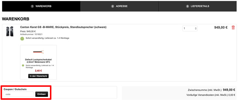 Hidden Audio Gutschein einlösen Hidden Audio Gutschein einlösen