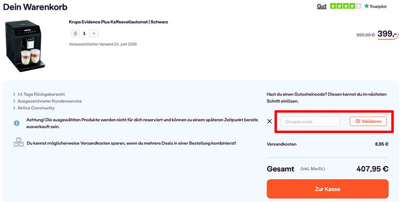 iBOOD Gutschein einlösen iBOOD Gutschein einlösen