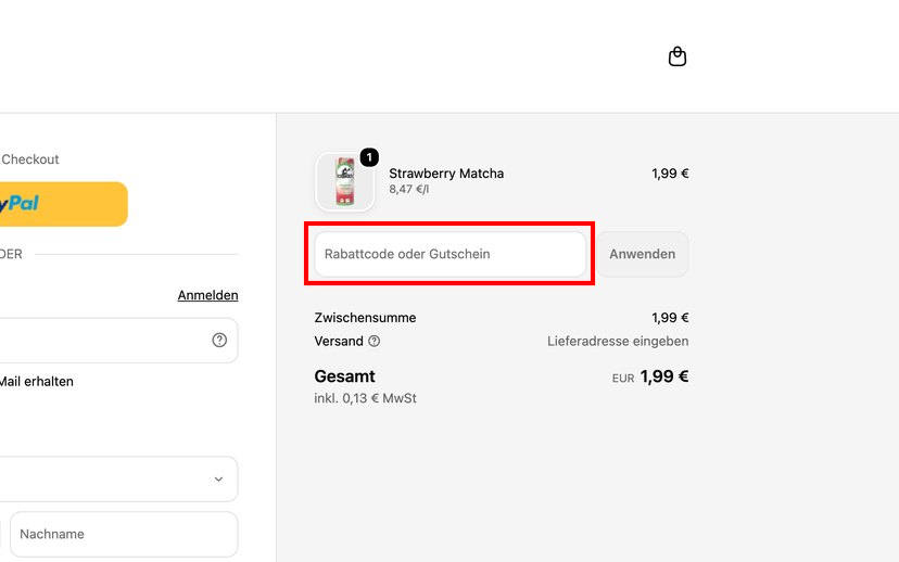 koawach Rabattcode einlösen
