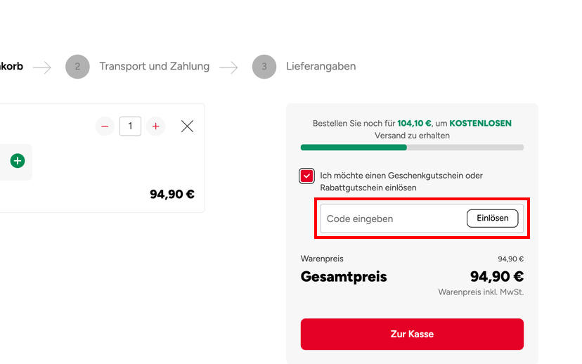 Kytary Gutschein einlösen Kytary Gutschein einlösen