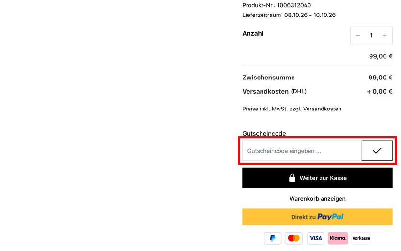 Leguano Gutschein einlösen
