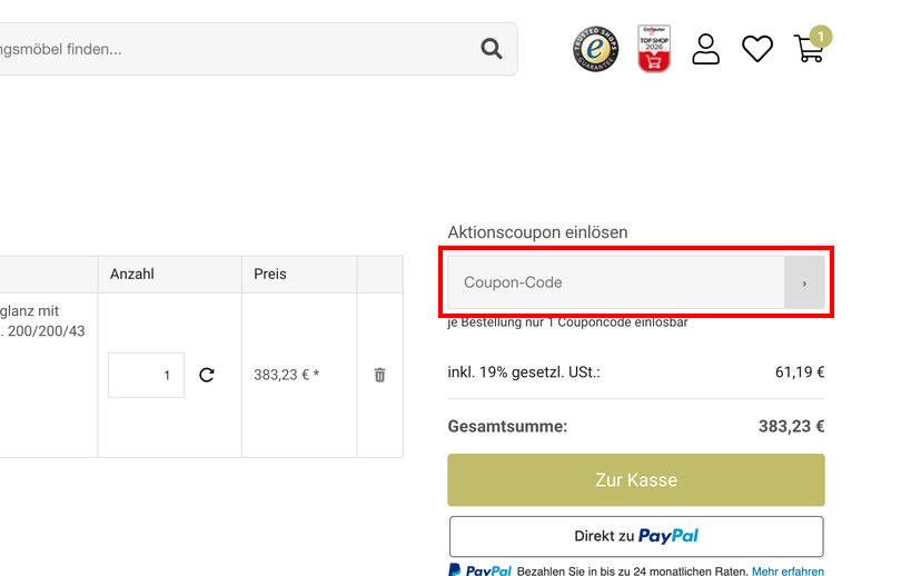 Lomado Rabattcode einlösen