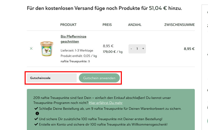 naftie Rabattcode einlösen naftie Rabattcode einlösen