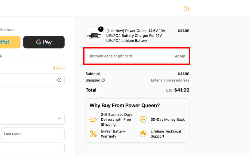 Power Queen Rabattcode einlösen Power Queen Rabattcode einlösen
