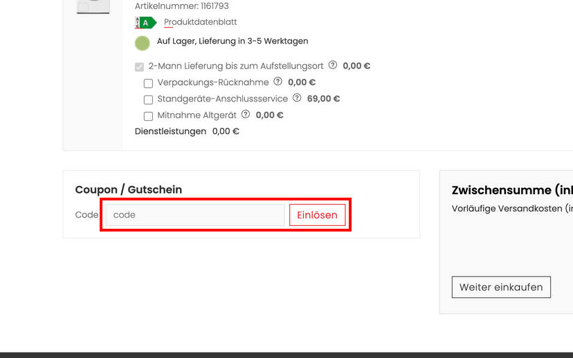 Premiumshop24 Gutschein einlösen Premiumshop24 Gutschein einlösen