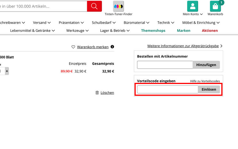 Printus Gutschein einlösen Printus Gutschein einlösen