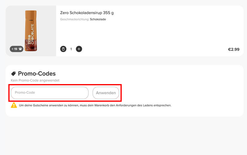 Prozis Rabattcode einlösen