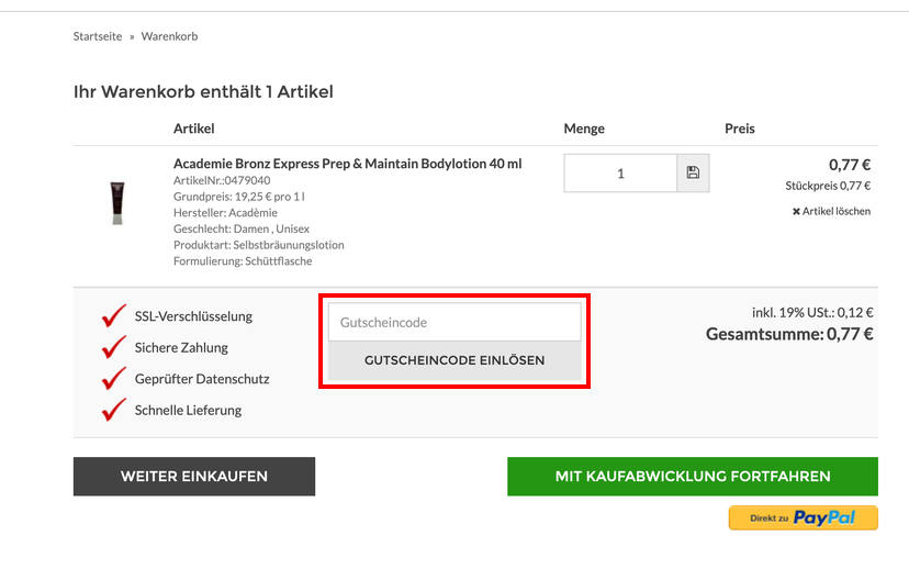 RedZilla Gutschein einlösen RedZilla Gutschein einlösen