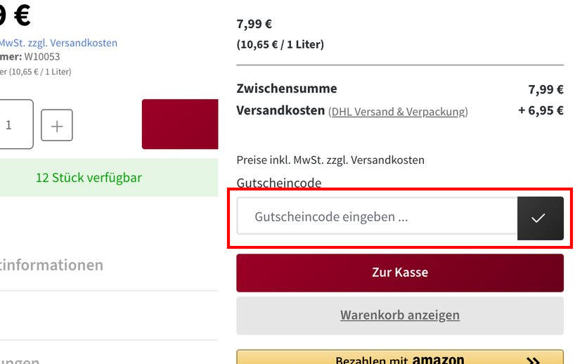 rum & co Gutschein einlösen