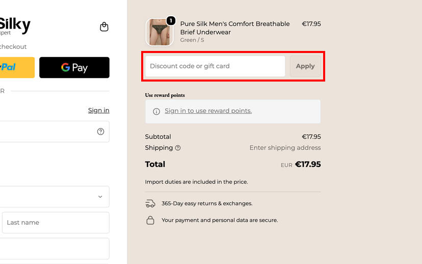 SilkSilky Rabattcode einlösen SilkSilky Rabattcode einlösen