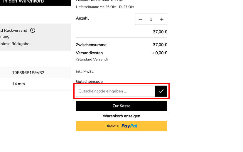teppich.de Gutschein einlösen