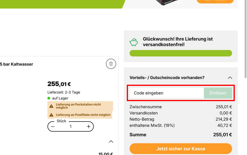 voelkner Gutschein einlösen