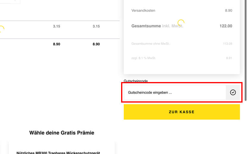Yonc Gutschein einlösen Yonc Gutschein einlösen